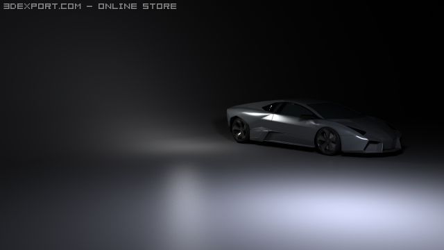 lamborghini reventon 3Dモデル .c4d .max .obj .3ds .fbx .stl .blend 