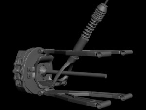 suspension 3D Model