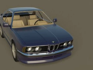 BMW M6 E24 3Dモデル