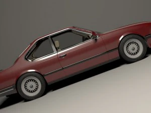 bmw m6 e24 3D Model