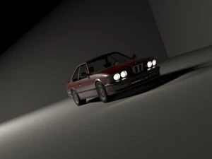 bmw m6 e24 3D Model