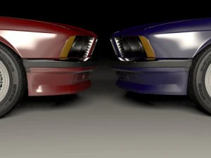 bmw m6 e24 3D Model