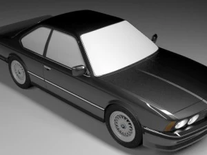 bmw m6 e24 3D Model