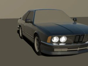 bmw m6 e24 3D Model