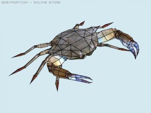 crab 3D Model