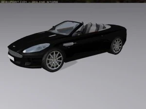 aston martin db9 2005 3D Model