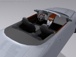 aston martin db9 2005 Modello 3D