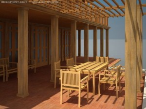 villa 3D मॉडल