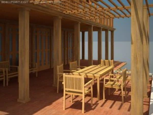 villa 3D Model