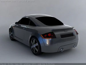 audi tt coupe 3D Model