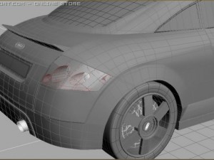 audi tt coupe 3D Model