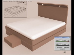 bed 3D-Modell