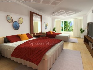 bed room 3D Model