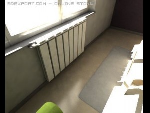 radiator 3D 模型