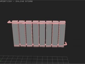 radiator 3D Model