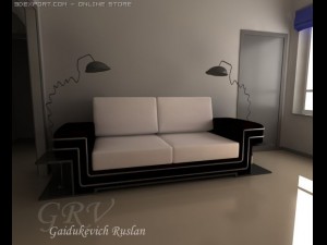 sofa 3D 模型