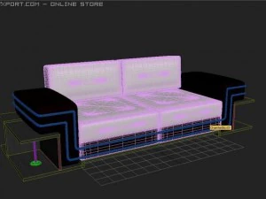 Sofa 3D Modell