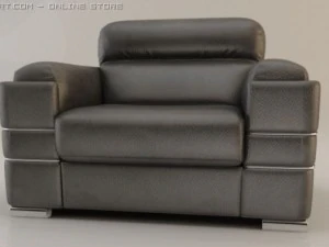 sofa and armchair 3D Model