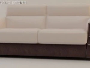 sofa and armchair 3D Model
