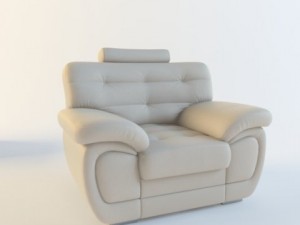 armchair Model 3D