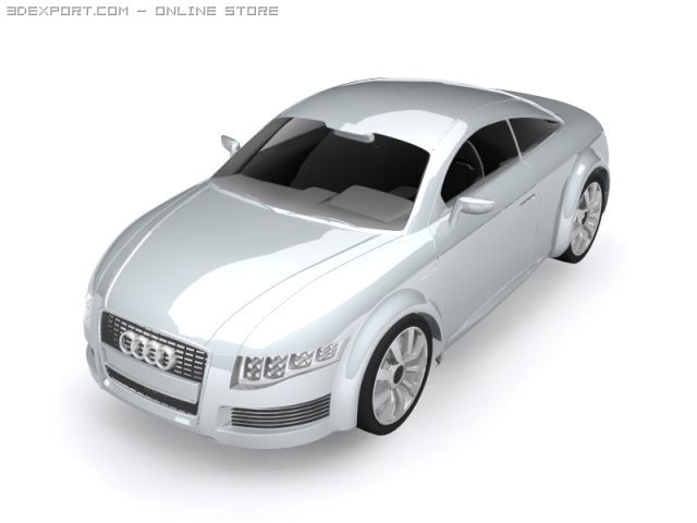 audi nuvolari 3D Модель .c4d .max .obj .3ds .fbx .stl .blend 