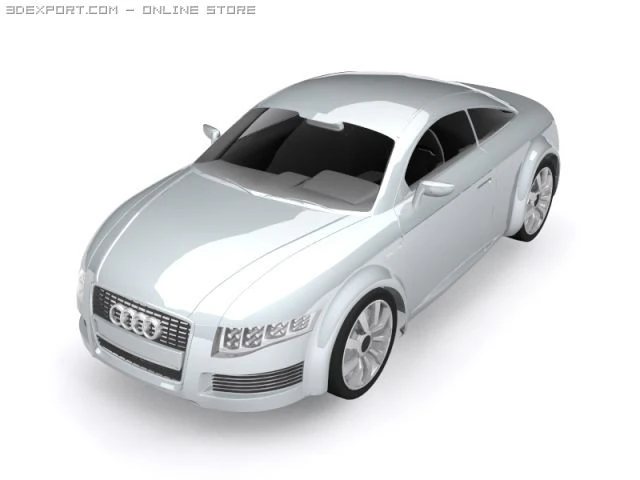 audi nuvolari 3D Model .c4d .max .obj .3ds .fbx .stl .blend 
