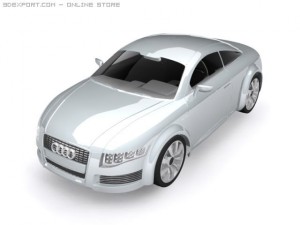 audi nuvolari 3D-Modell