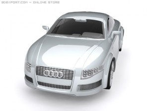audi nuvolari 3D Модель