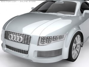 audi nuvolari 3D Модель