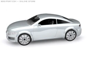 audi nuvolari 3D Model