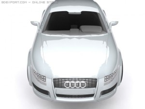 audi nuvolari 3D Модель