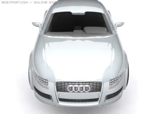 audi nuvolari 3D Model