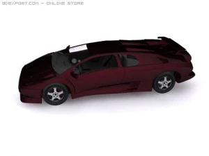 lamborgini diablo 3D Model
