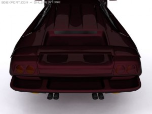 lamborgini diablo 3D 模型