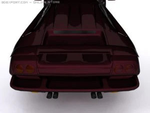 lamborgini diablo 3D Model
