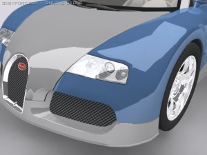 bugatti veyron Modèle 3D