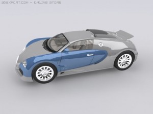 bugatti veyron Modèle 3D
