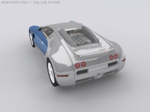 bugatti veyron Modèle 3D