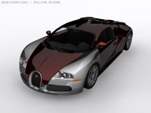 bugatti veyron 3D-Modell