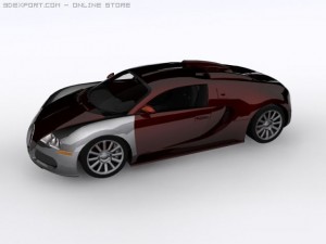 bugatti veyron 3D Model