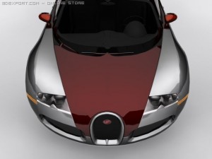 bugatti veyron 3D Model