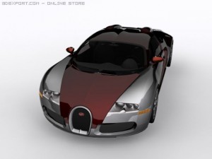 bugatti veyron 3D Model