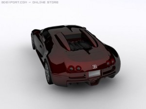bugatti veyron 3D Model