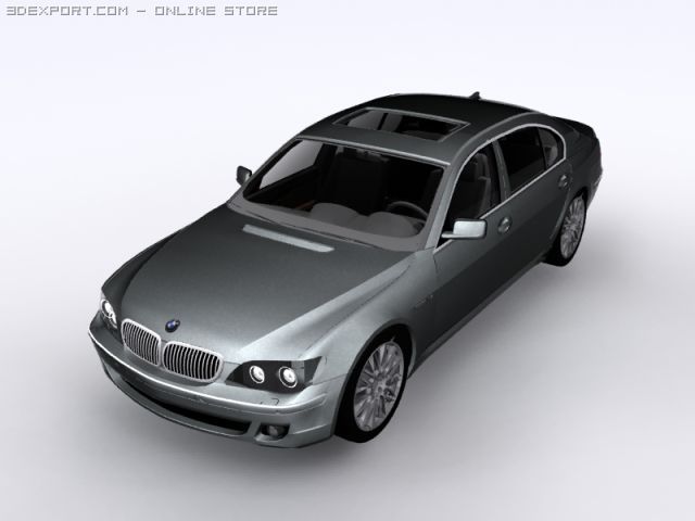 bmw 760 li e66 Modello 3D .c4d .max .obj .3ds .fbx .stl .blend 