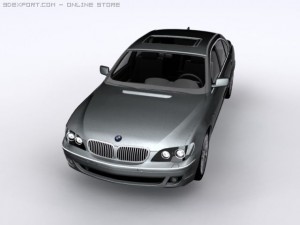 bmw 760 li e66 Modello 3D