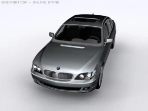 bmw 760 li e66 3D Model