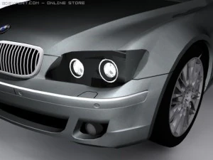 bmw 760 li e66 3D Model
