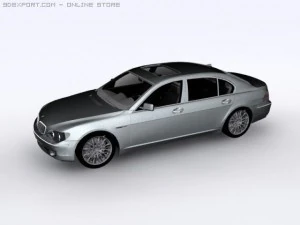 bmw 760 li e66 3D Model