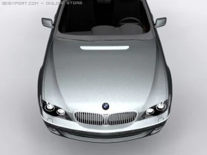 bmw 760 li e66 3D Model