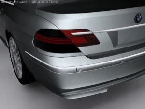 bmw 760 li e66 3D Model